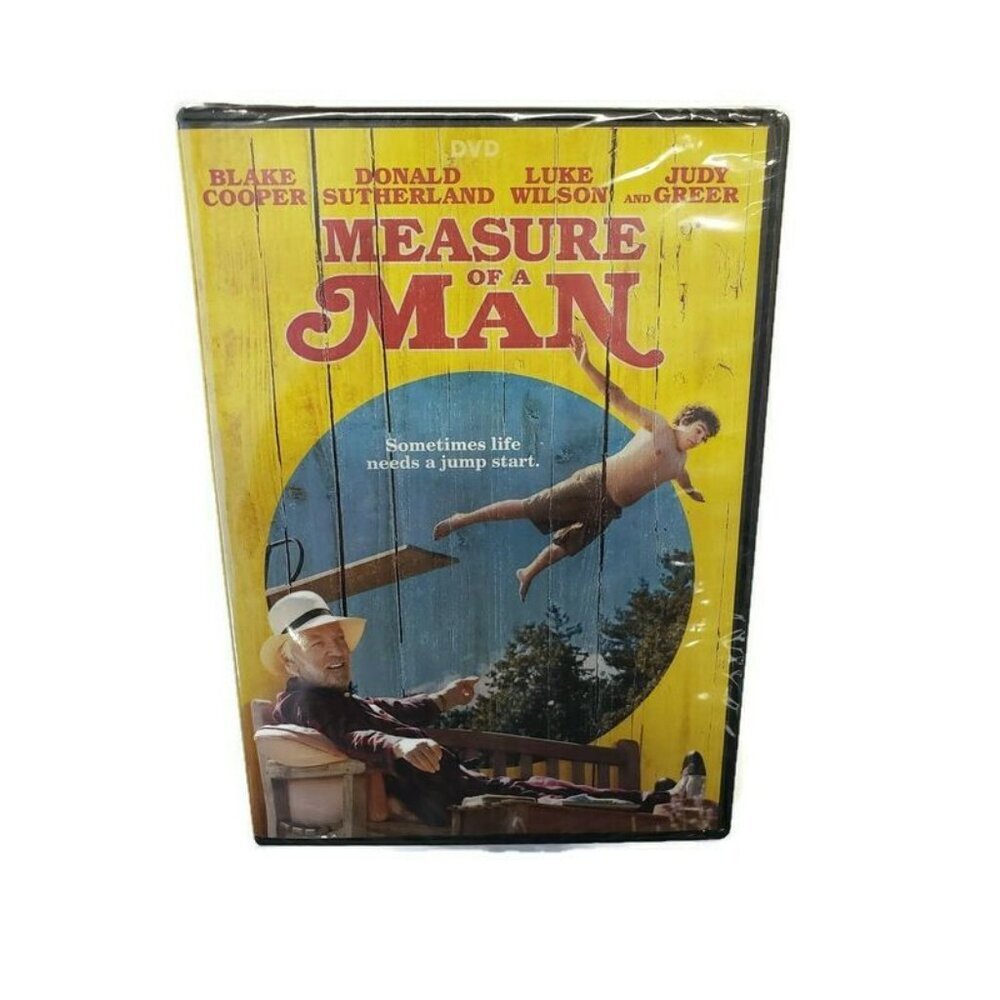 Measure Of A Man DVD 2018 Sometimes Life Needs A Jump Start New And Sealed
